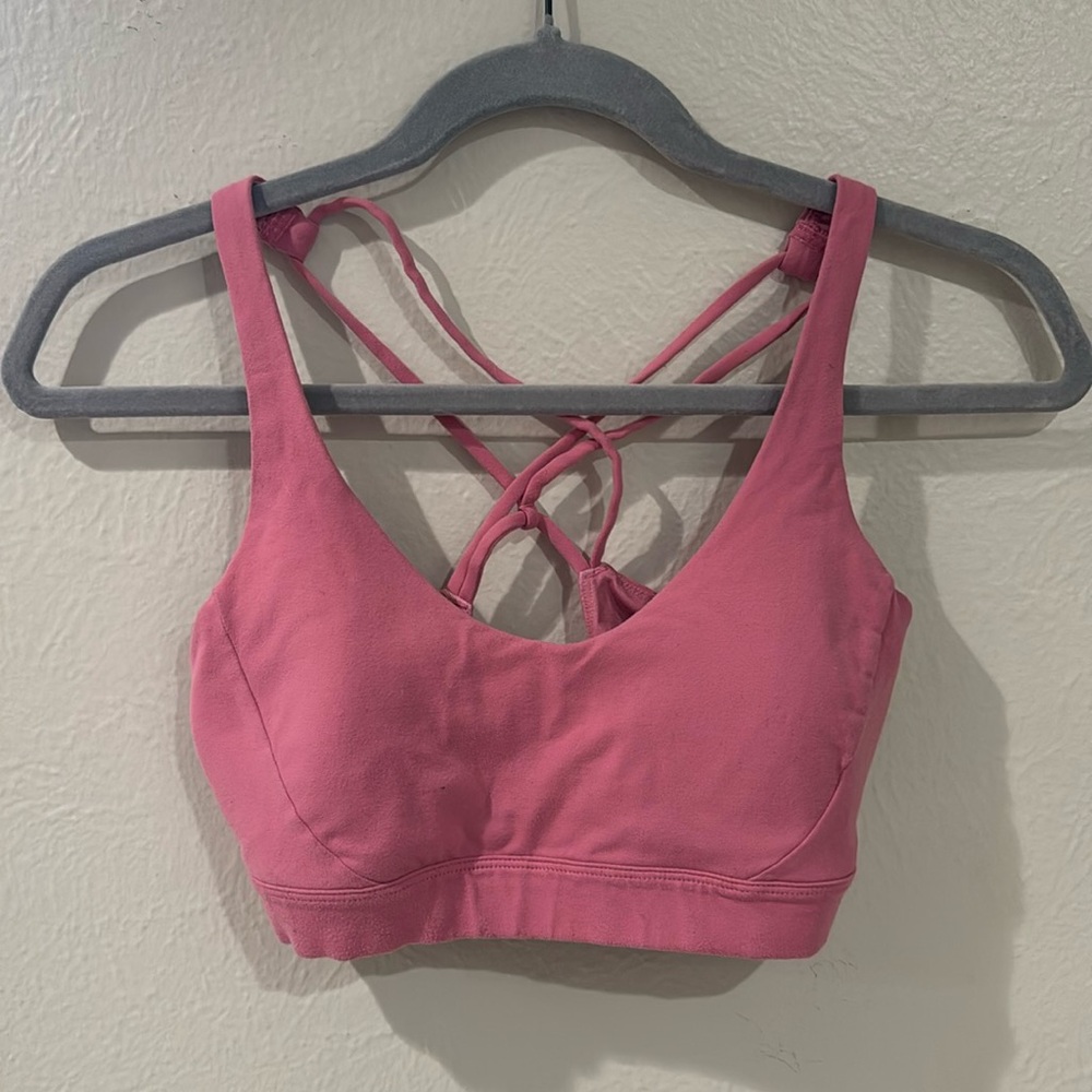 Prana Women’s Chakara Bra in Pink, size small